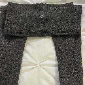 Lululemon High Rise Herringbone Leggings